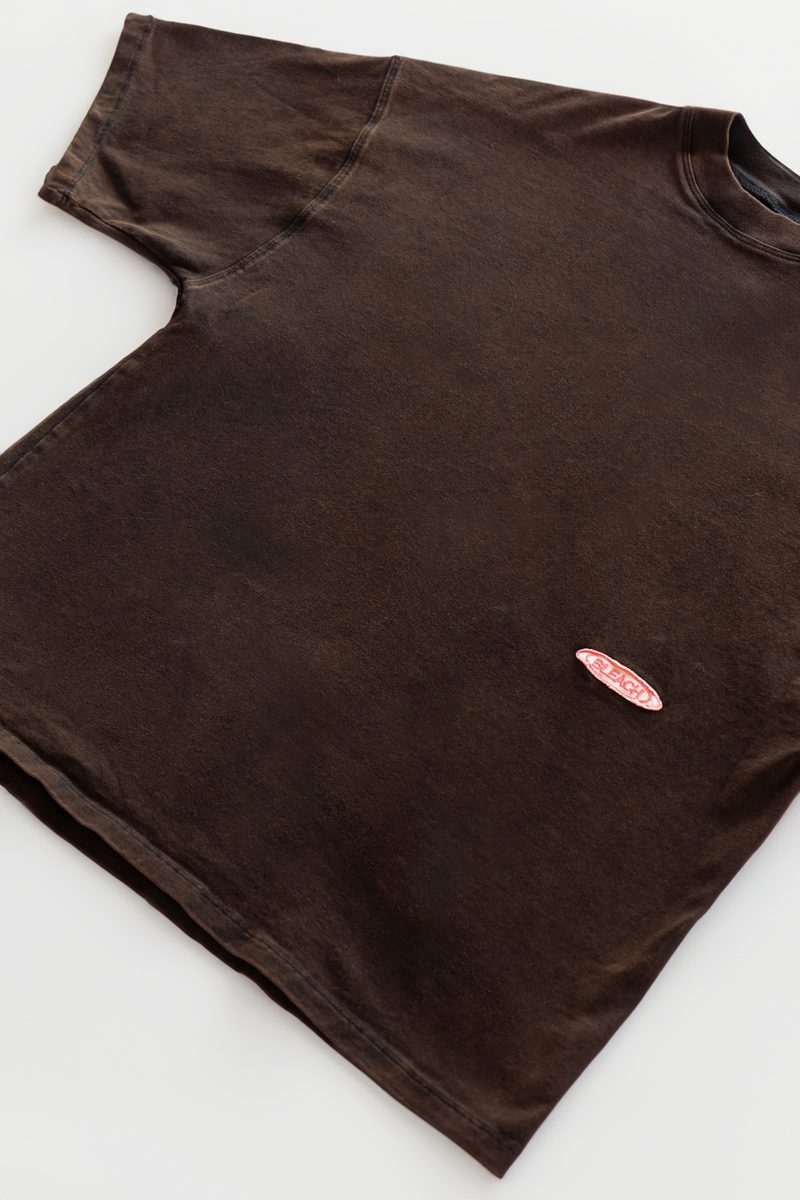 Rug Logo brown wash tee